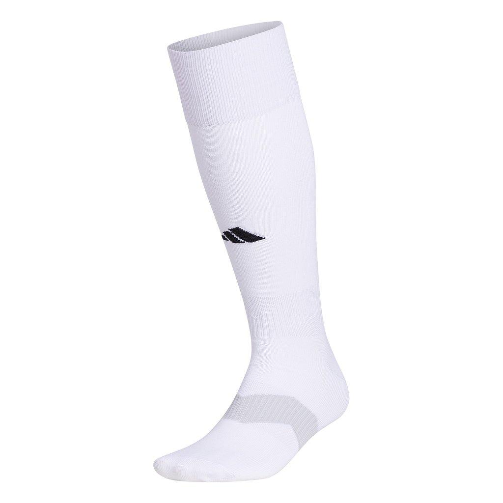 adidas Metro 6 OTC Soccer Socks - White/Black